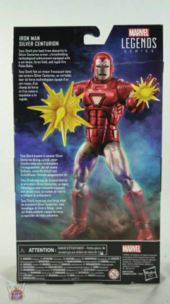 Marvel Legends, Walgreens Exclusive: Silver Centurian Iron Man - Hasbro (Marvel Comics - Super Heroes) action figure collectible - Main Image 4