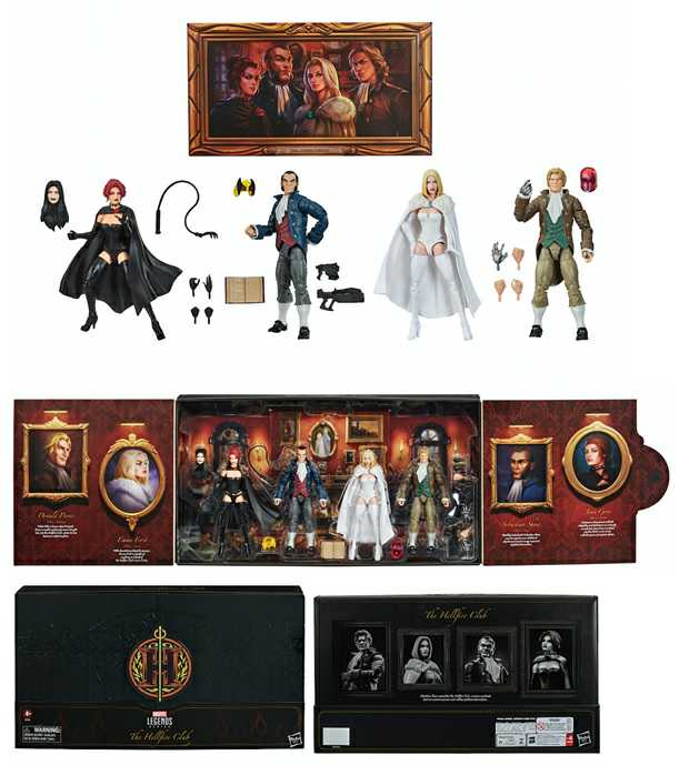 Marvel Legends, Pulsecon Exclusive, Hellfire Club: White Queen - Hasbro (Marvel Comics - Super Heroes) action figure collectible - Main Image 3