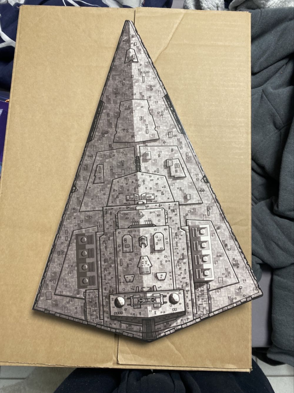 Star Destroyer Astronave Raccoglitore Originale Vuoto Porta ... - Rollinz action figure collectible [Barcode 8002330001988] - Main Image 2