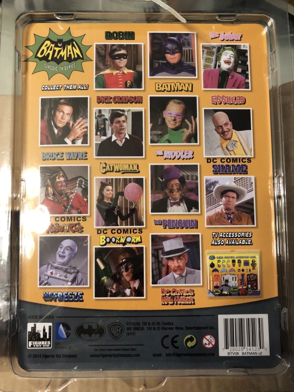 Batman - Batman Classic Tv Series - Figures Toy Company (Batman Classic TV Show) action figure collectible [Barcode 728028345230] - Main Image 3