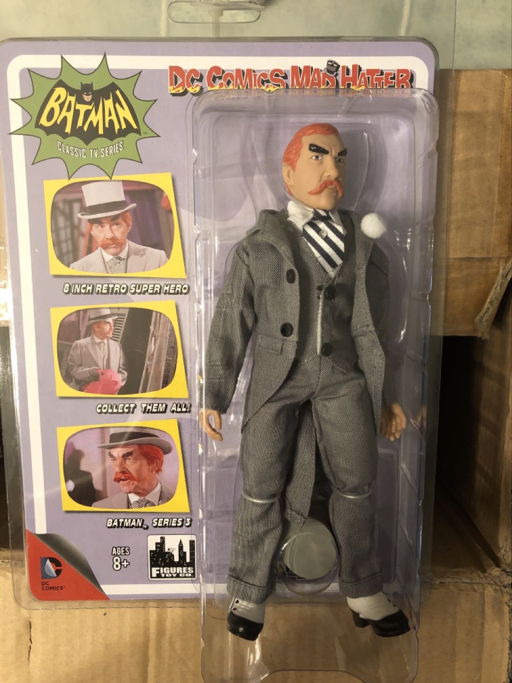 Mad Hatter Batman Classic TV - Figures Toy Company (Batman Classic TV Show) action figure collectible [Barcode 728028298475] - Main Image 2