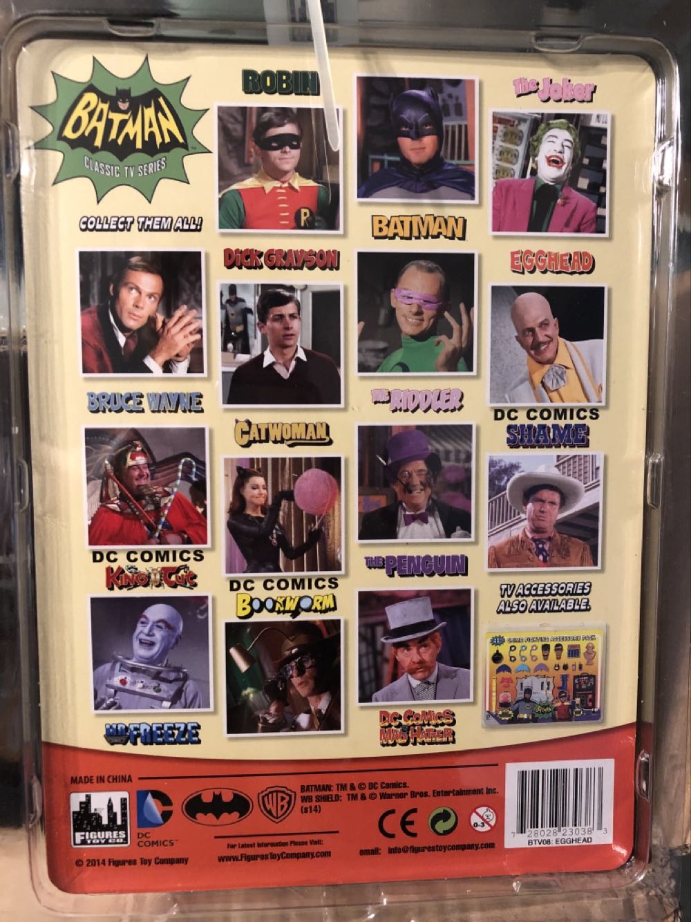 Figures Toy Co Batman Classic Tv Series Egghead - Figures Toy Company (Batman Classic TV Show) action figure collectible [Barcode 728028230383] - Main Image 2