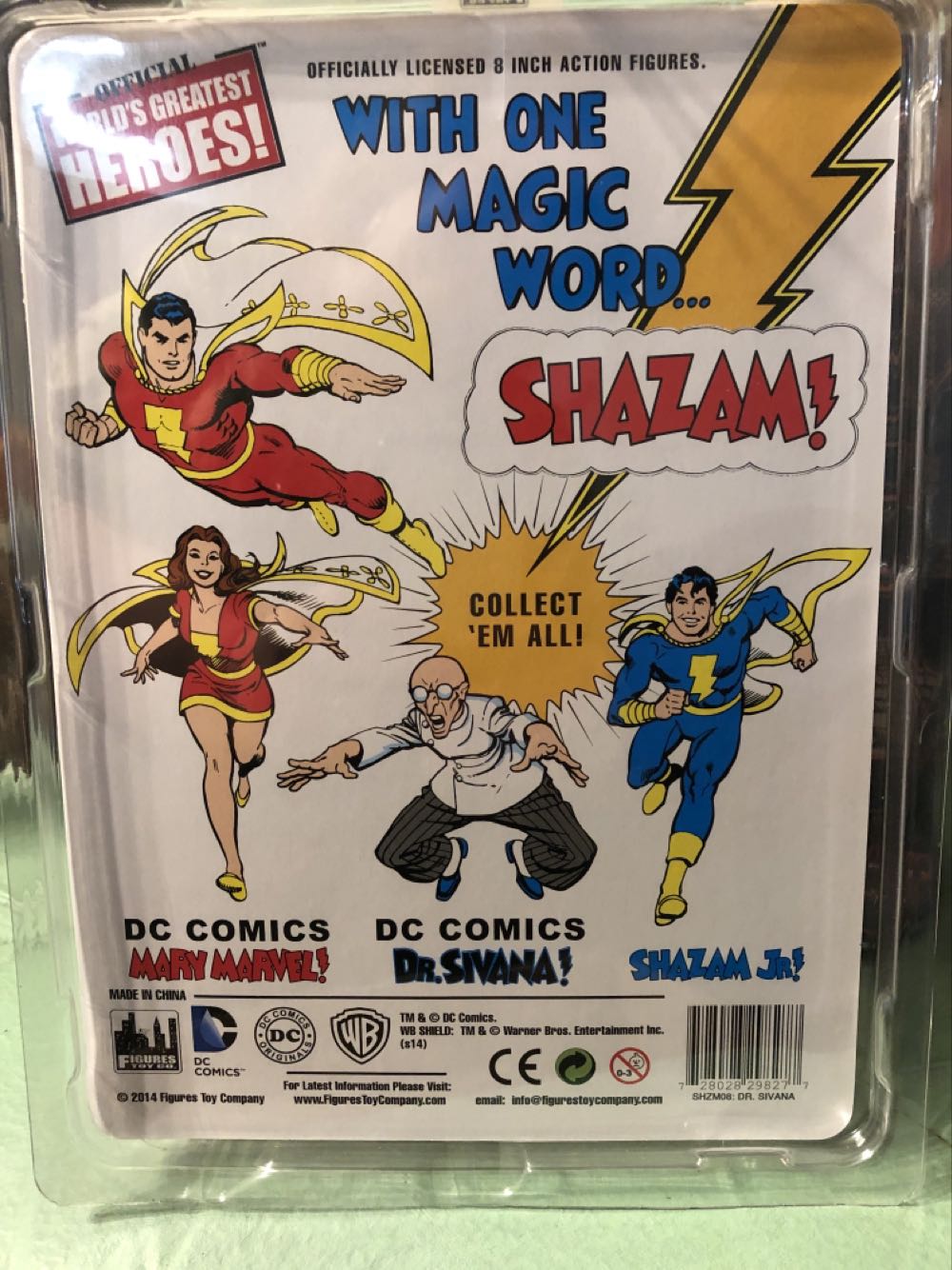 Dr. Sivana - Figures Toy Company (Shazam) action figure collectible [Barcode 728028298277] - Main Image 2