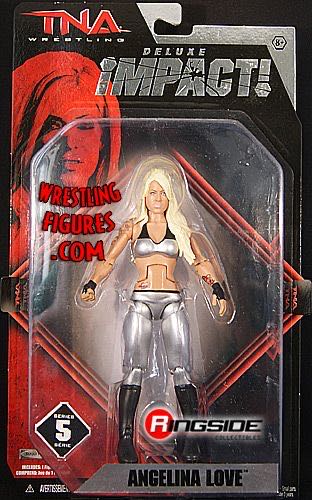 Angelina Love - Jakks Pacific (TNA Deluxe Impact Series 5) action figure collectible [Barcode 039897158709] - Main Image 2
