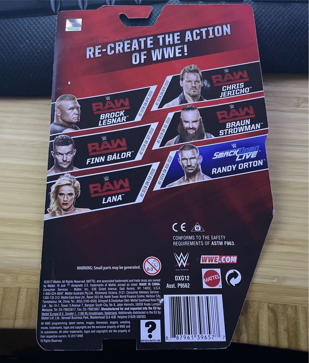 Lana - Mattel Wwe (WWE Wrestling) action figure collectible [Barcode 887961396577] - Main Image 2