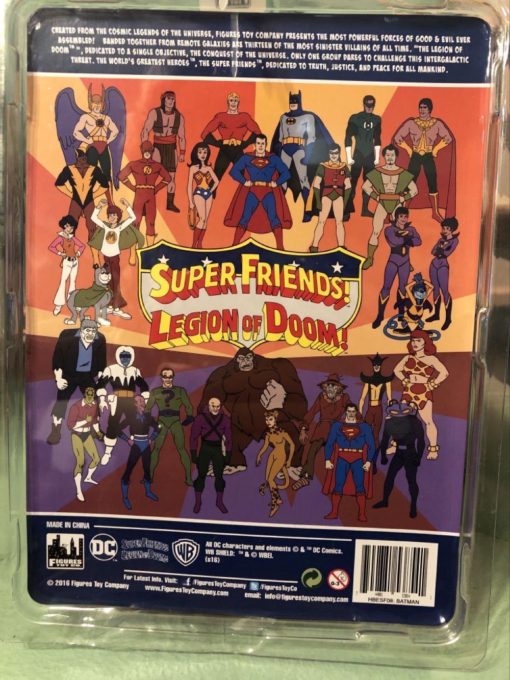 Batman - Universe Of Evil - Figures Toy Company (Superfriends!) action figure collectible [Barcode 744881538541] - Main Image 2