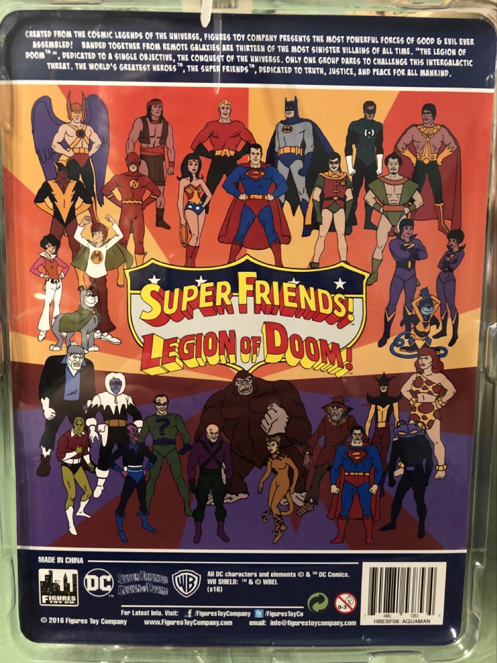 Aquaman - Universe Of Evil - Figures Toy Company (Superfriends!) action figure collectible [Barcode 744881538534] - Main Image 2