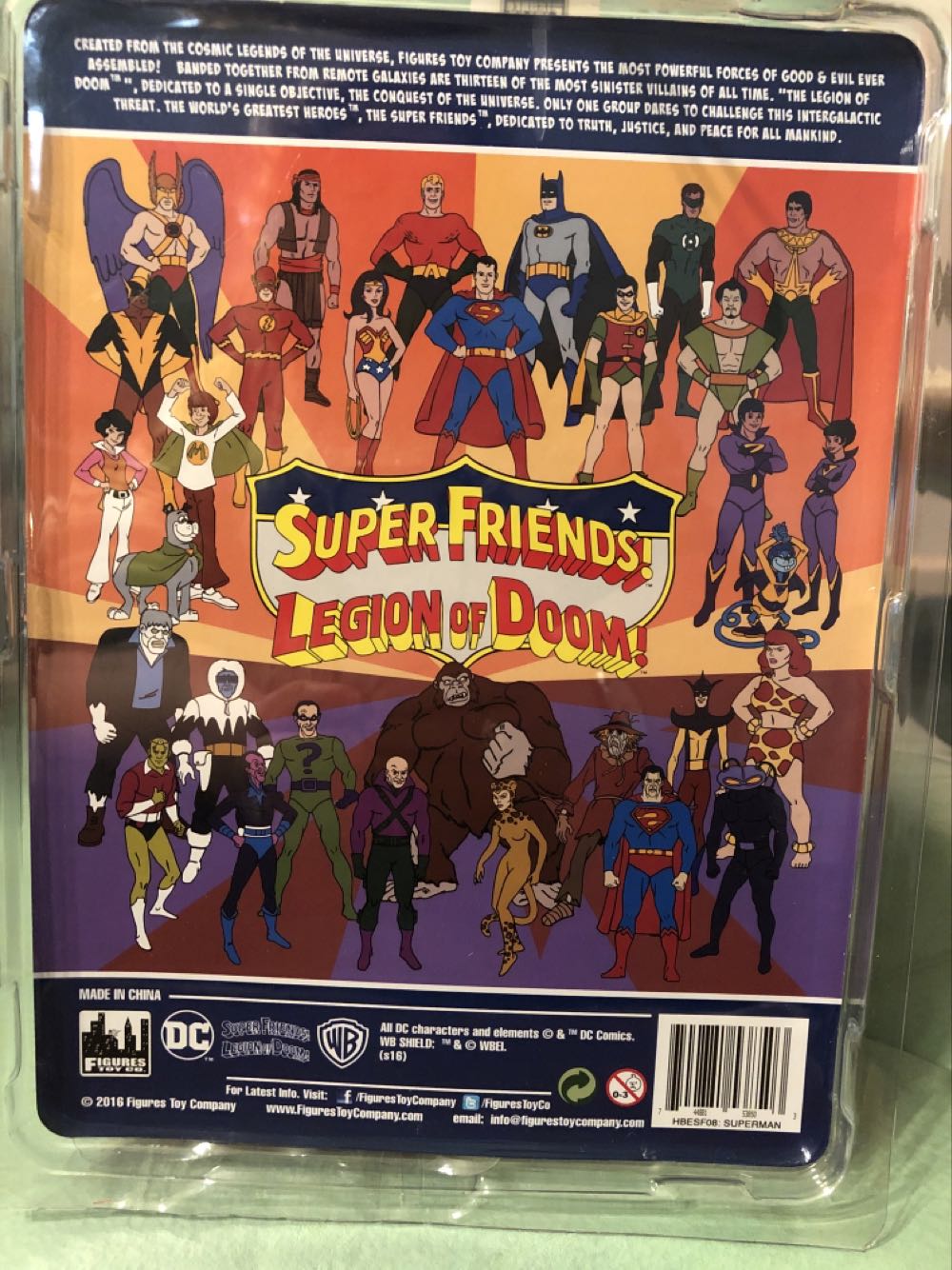 Superman - Universe Of Evil - Figures Toy Company (Superfriends!) action figure collectible [Barcode 744881538503] - Main Image 2