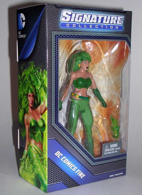 DC Universe Classics, Signature Collection: Fire - Mattel (DC Comics - Super Heroes) action figure collectible - Main Image 3