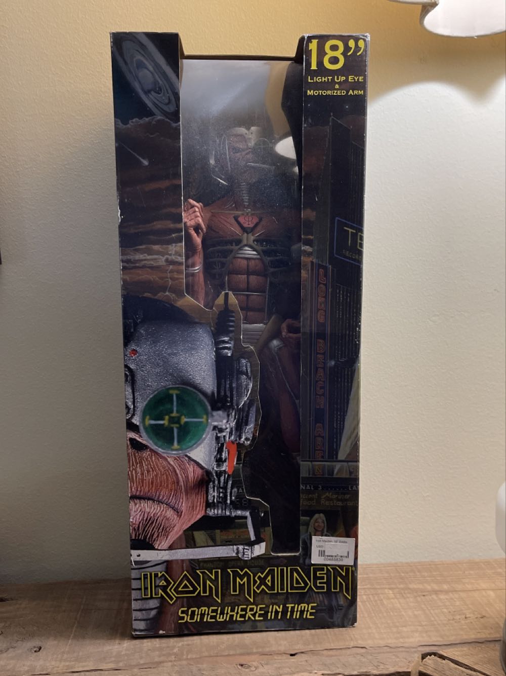 Iron Maiden 18” Eddie Somewhere In Time Cyborg Neca Mcfarlane Toy  action figure collectible [Barcode 634482337554] - Main Image 2