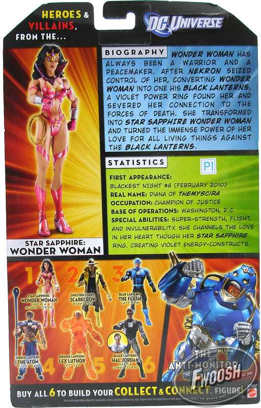 DC Universe Classics, Wave 17: Wonder Woman (Star Sappire) - Mattel (DC Comics - Super Heroes) action figure collectible - Main Image 4