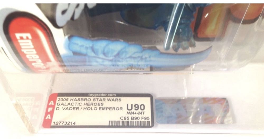 Darth Vader & Holographic Emperor Palpatine - Hasbro (Star Wars:  Episode III - Revenge of the Sith) action figure collectible [Barcode 653569131007] - Main Image 3