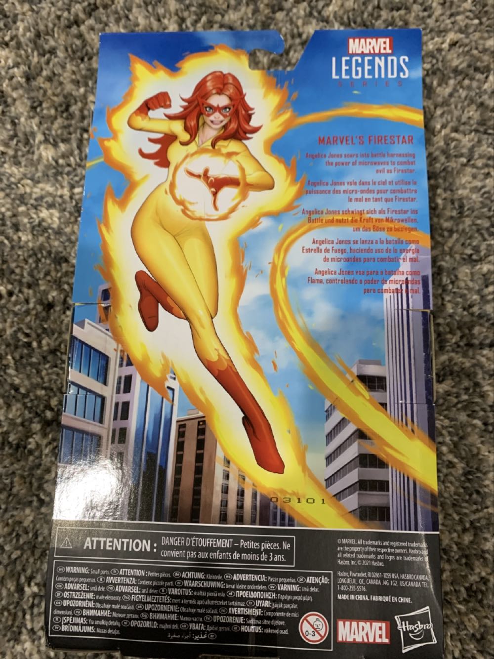 Marvel Legends Firestar - Hasbro (Marvel Legends) action figure collectible [Barcode 5010993792504] - Main Image 3