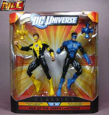 DC Universe Classics, War of The Green Lanterns 2-Pack: Hal Jordan (Yellow Lantern) - Mattel (DC Comics - Super Heroes) action figure collectible - Main Image 3