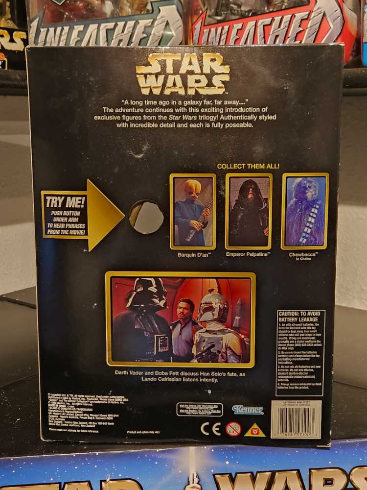 Boba Fett (Electronic) - Hasbro (Star Wars - Power Of The Force) action figure collectible [Barcode 076281571003] - Main Image 3