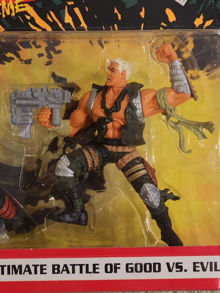 LT. Stone VS. Iron Klaw - Kenner (G.I. Joe: Extreme) action figure collectible [Barcode 076281812953] - Main Image 4