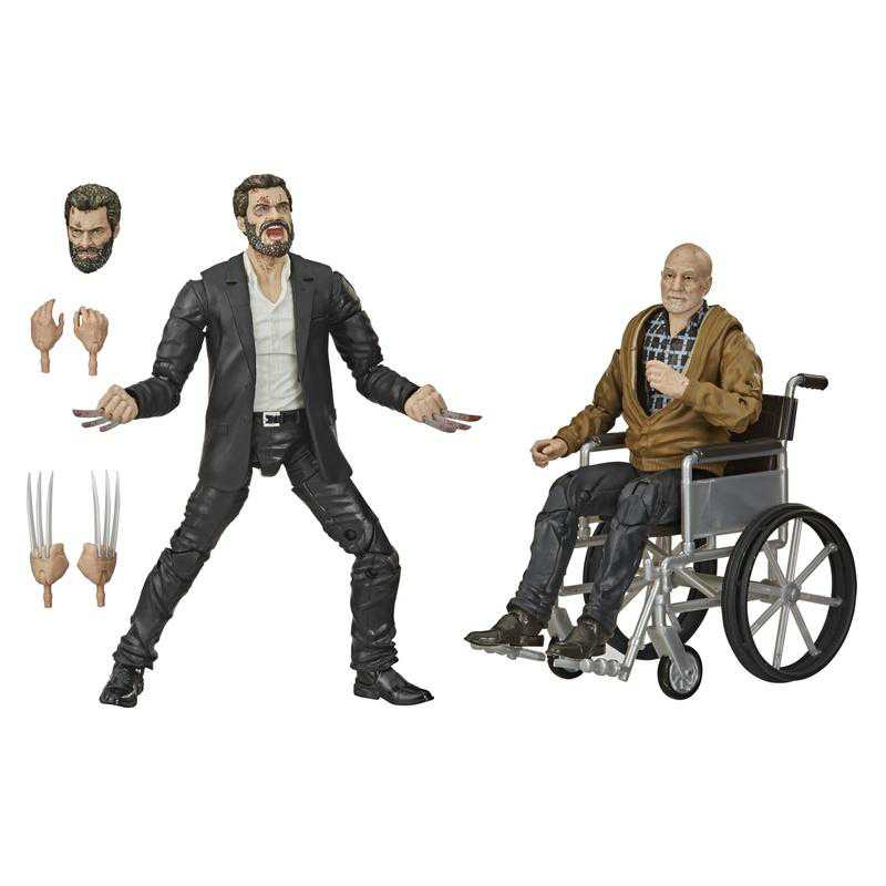 Marvel Legends, Pulsecon Exclusive, Fox X-Men 2-Pack: Logan and Charles Xavier - Hasbro (Marvel Comics - Super Heroes) action figure collectible - Main Image 2