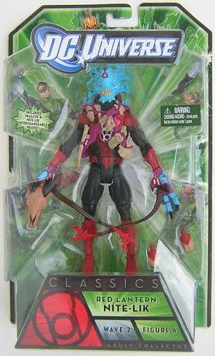 Green Lantern Classics, Wave 2: Nite Lik - Mattel (DC Comics - Super Heroes) action figure collectible - Main Image 3