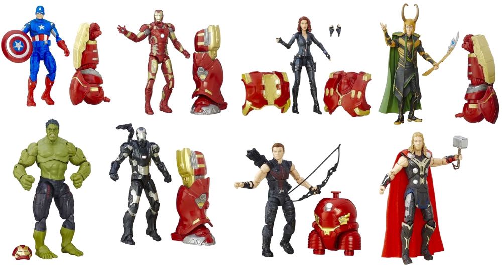Marvel Legends Avengers Age Of Ultron UK Exclusive Series CAPTAIN AMERICA (BAF HulkBuster Series) - Hasbro (Marvel Legends) action figure collectible - Main Image 2