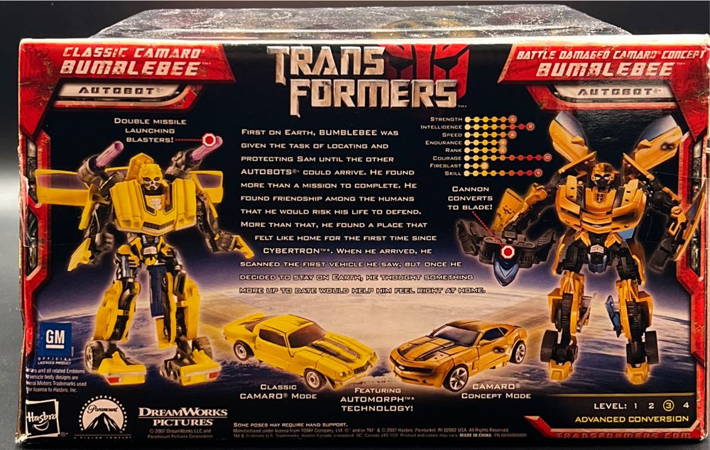 Evolution Of A Hero Bumblebee  - Hasbro (Transformers (2007 Movie)) action figure collectible [Barcode 653569263524] - Main Image 2