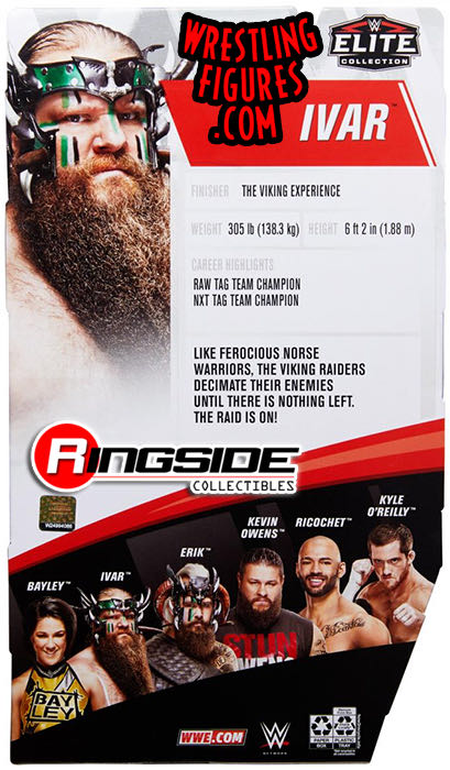 Ivar - Mattel Wwe (WWE Elite Collection 80) action figure collectible - Main Image 4