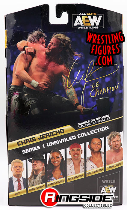 Chris Jericho - Jazwares AEW (AEW Unrivaled 1) action figure collectible - Main Image 4