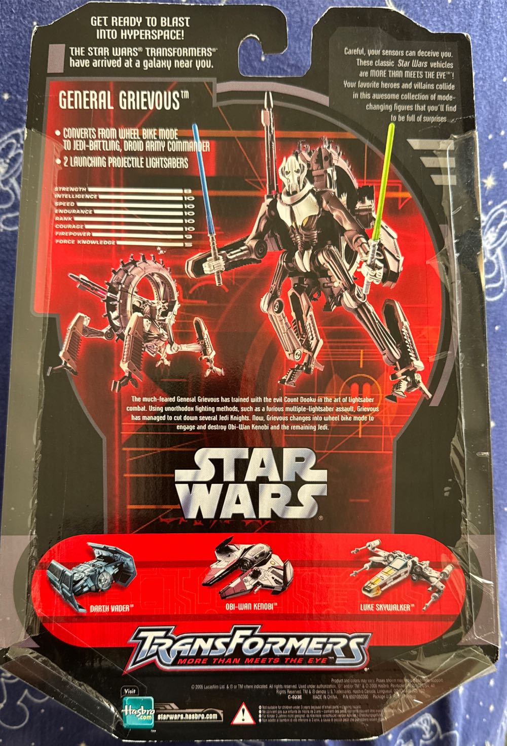 Transformers Star Wars General Grievous Wheel Bike - Hasbro action figure collectible [Barcode 653569098669] - Main Image 3