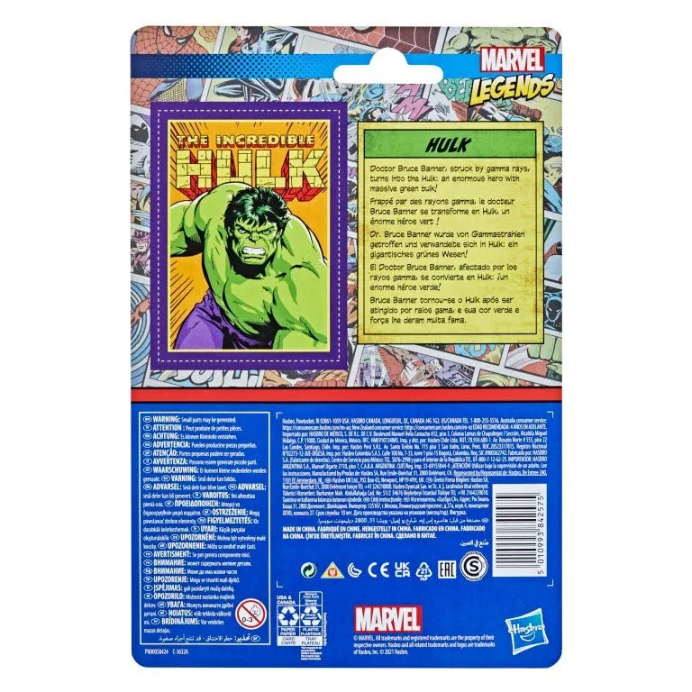 Hulk - Hasbro (Marvel Comics) action figure collectible [Barcode 5010993842575] - Main Image 2