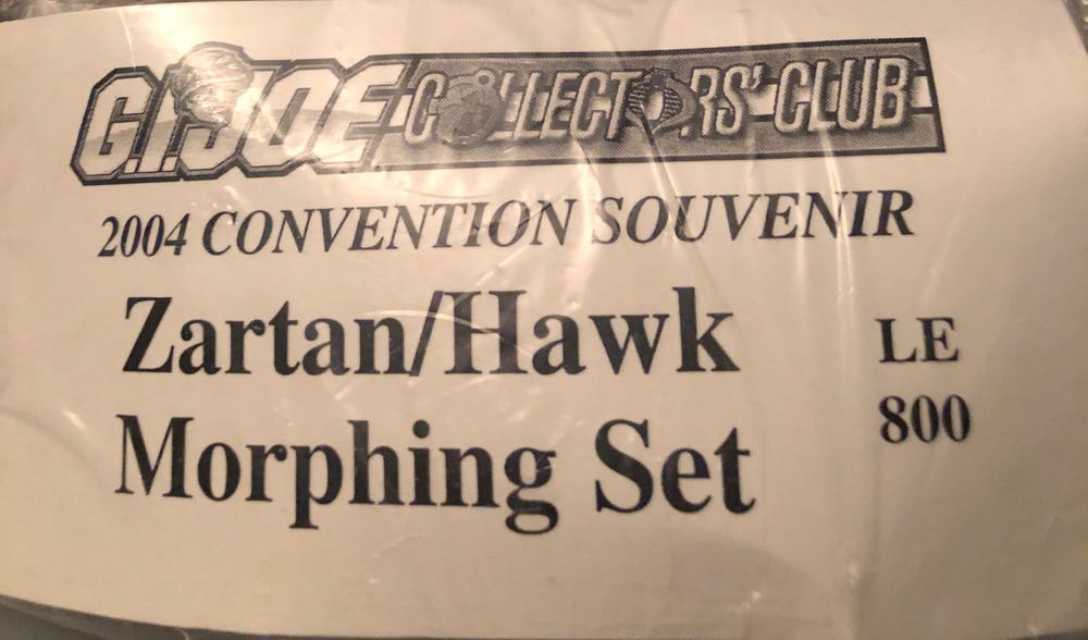 Zartan/Hawk Morphing Set - Hasbro action figure collectible - Main Image 1