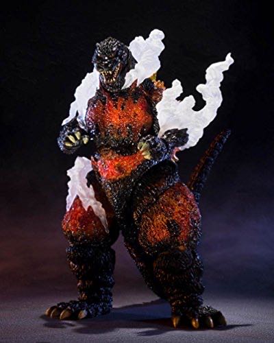 Burning Godzilla (1995 Ultimate Version) - S.H. MonsterArts (Godzilla) action figure collectible [Barcode 4549660094005] - Main Image 1