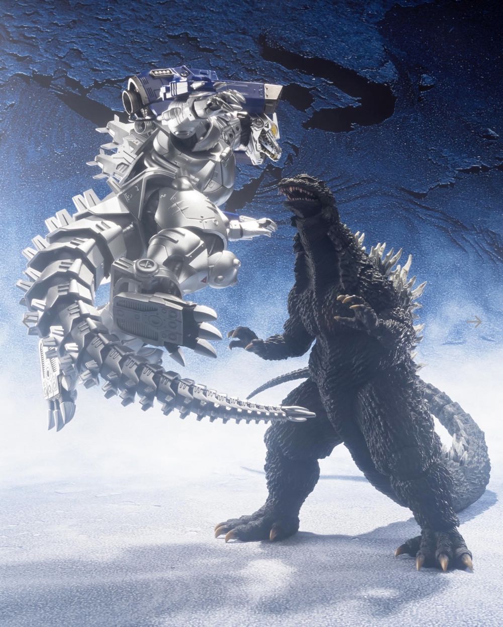 Godzilla (2002) - Tamashi nations (S.H. MonsterArts) action figure collectible [Barcode 4549660225577] - Main Image 3