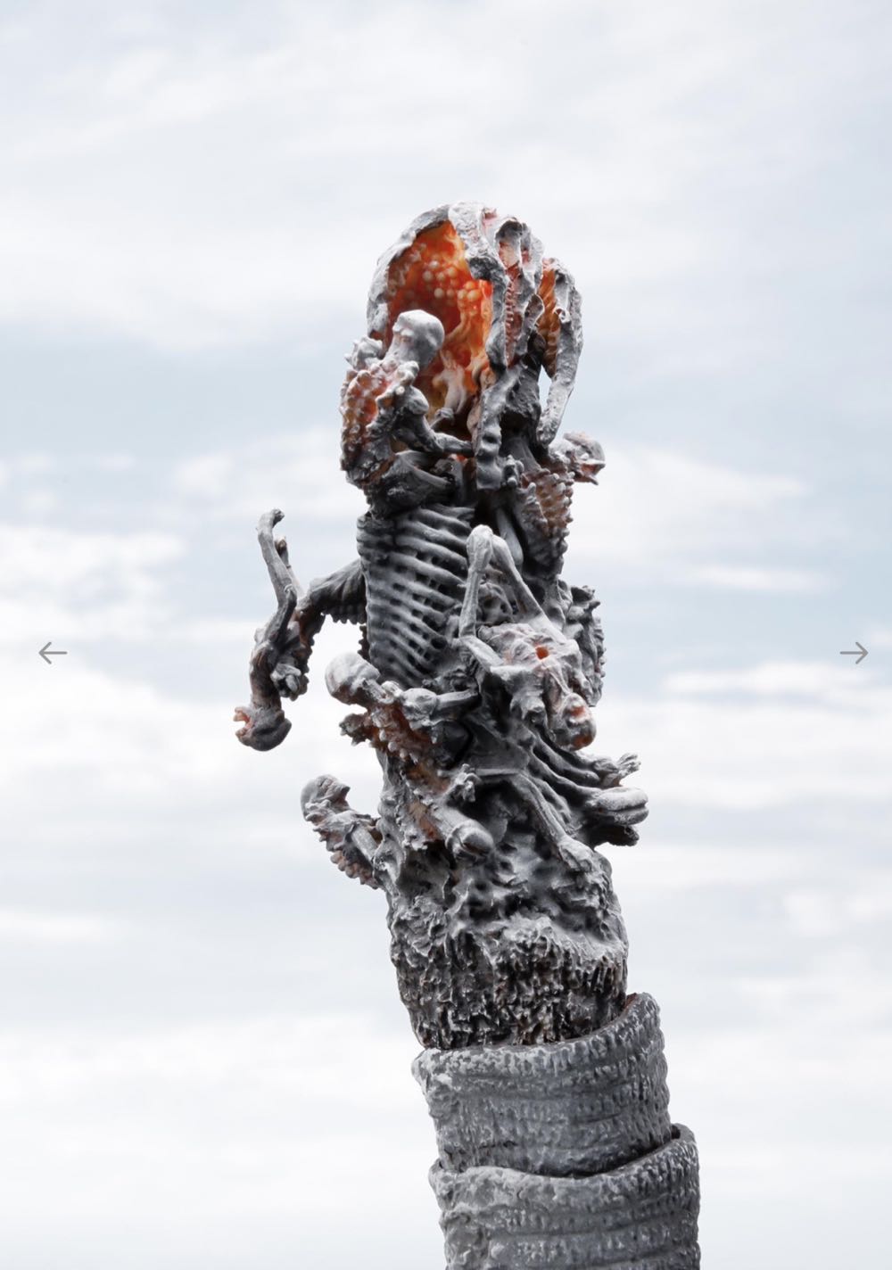 Godzilla (2016) Frozen Ver. - Tamashi nations (S.H. MonsterArts) action figure collectible [Barcode 4549660208631] - Main Image 4