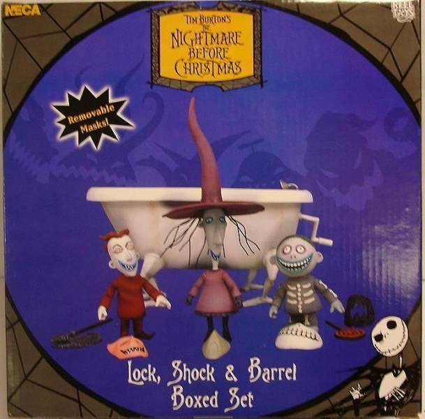 Lock, Shock & Barrel - Neca/Reel Toys (The Nightmare Before Christmas) action figure collectible - Main Image 2
