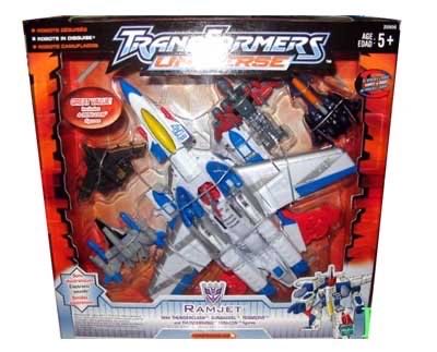 Ramjet w/ Thunderclash/Gunbarrel/Tetra dive and Thunderwing - Hasbro (Transformers Universe) action figure collectible [Barcode 076930259061] - Main Image 1