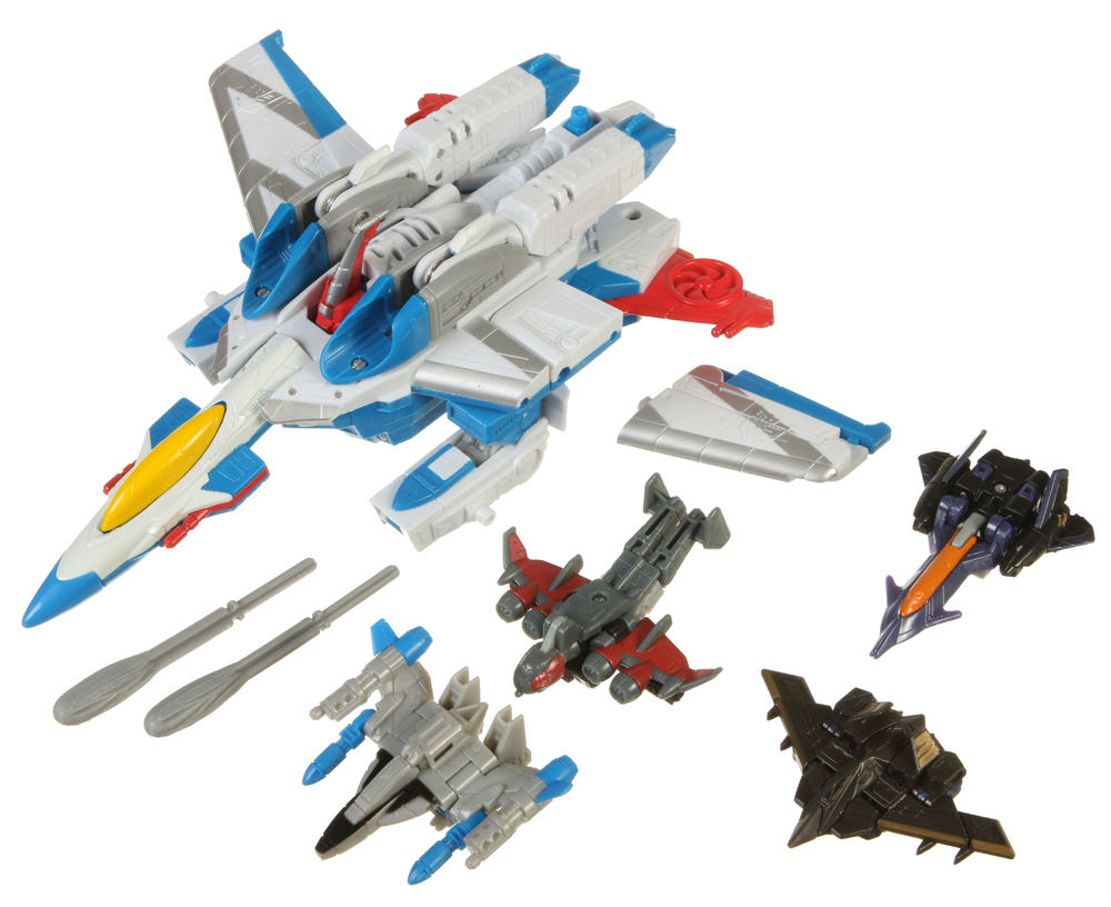 Ramjet w/ Thunderclash/Gunbarrel/Tetra dive and Thunderwing - Hasbro (Transformers Universe) action figure collectible [Barcode 076930259061] - Main Image 2