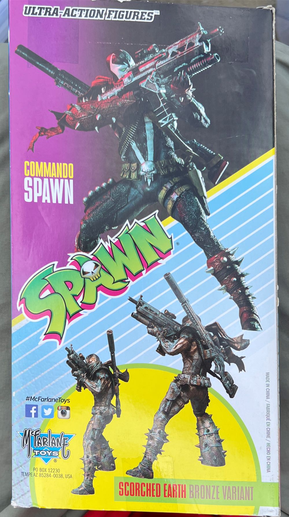 Spawn - Commando Spawn Bronze - Mcfarlane Toys: Spawn (Spawn) action figure collectible [Barcode 787926994230] - Main Image 2
