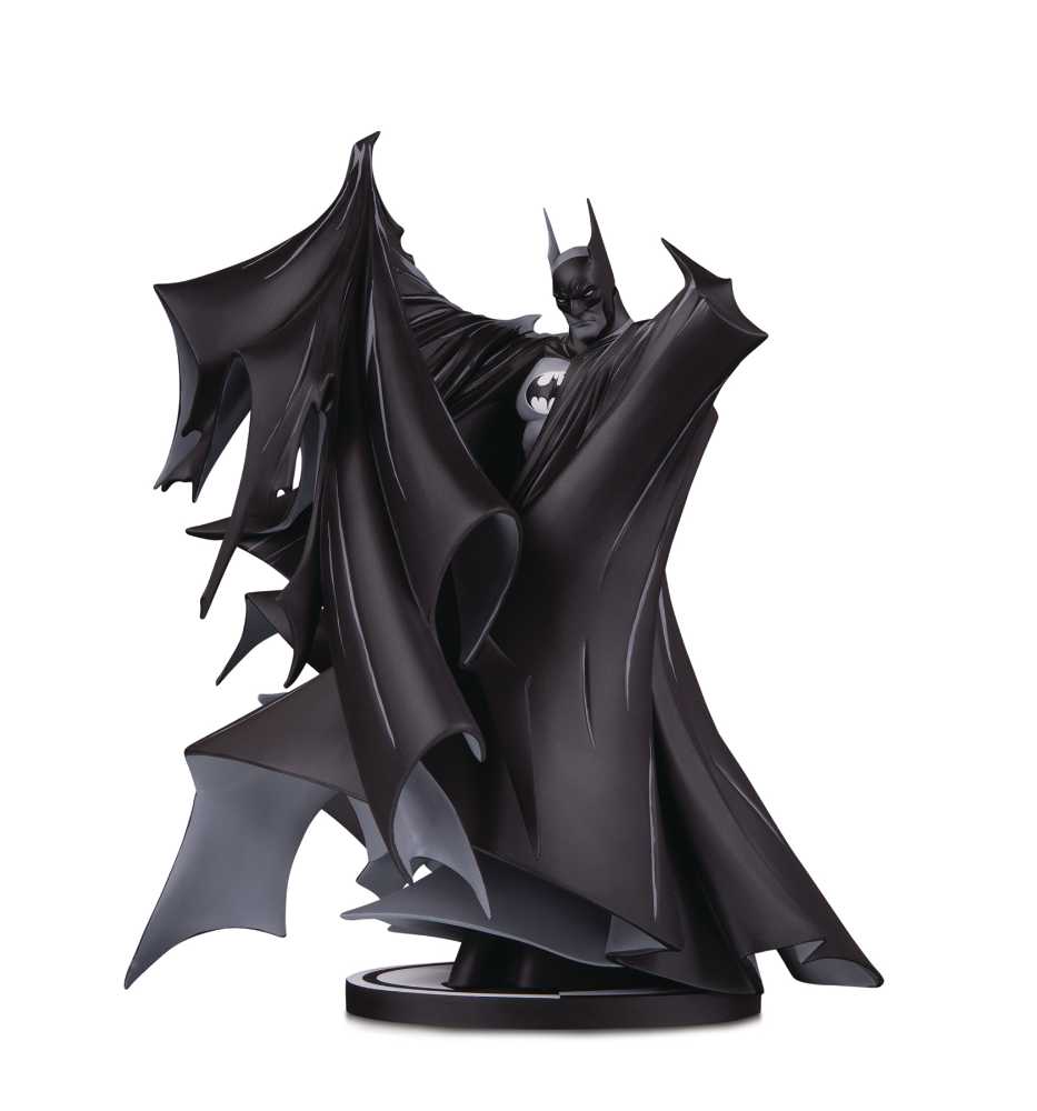 Batman Black and White by Todd McFarlane Deluxe Statue - Dc Collectables action figure collectible [Barcode 761941363899] - Main Image 2
