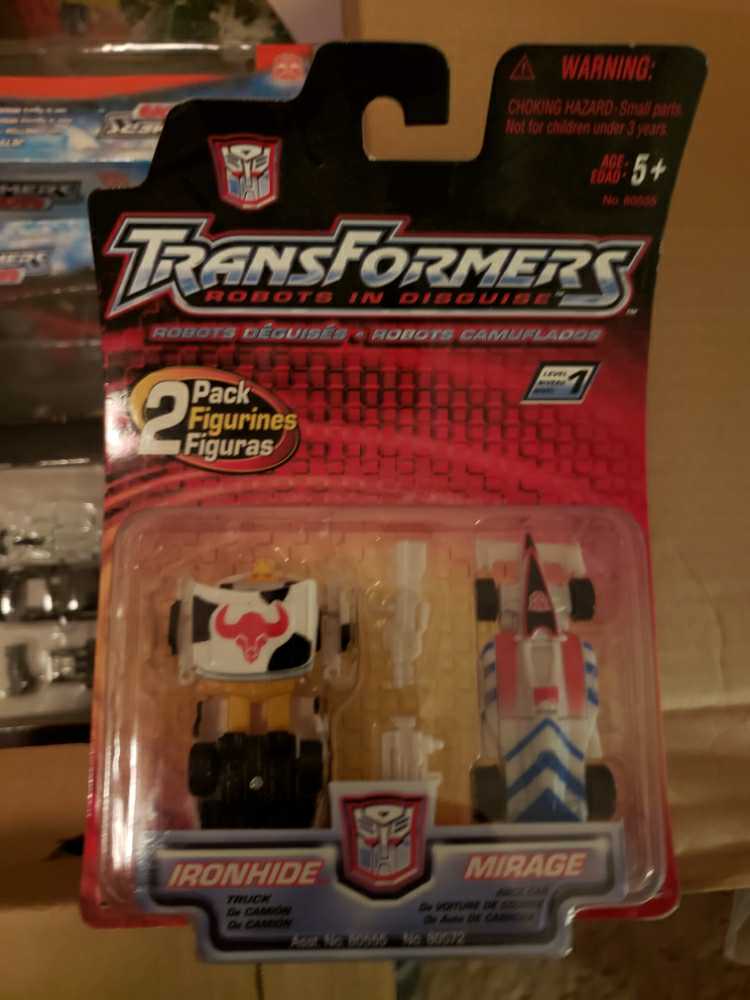Ironhide & Mirage - Hasbro (Transformers RID) action figure collectible [Barcode 076930805725] - Main Image 3