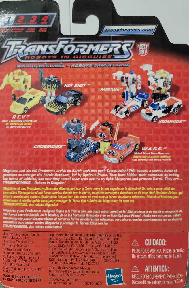 Ironhide & Mirage - Hasbro (Transformers RID) action figure collectible [Barcode 076930805725] - Main Image 4