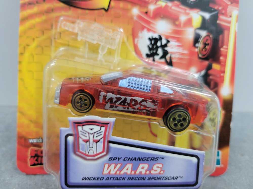 W.A.R.S. (Clear KB) - Hasbro (Robots In Disguise RID) action figure collectible [Barcode 076930265505] - Main Image 2
