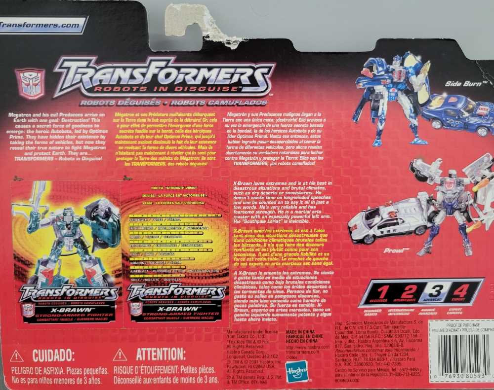 Transformers: X-Brawn - Hasbro (Transformers RID) action figure collectible [Barcode 076930805930] - Main Image 3
