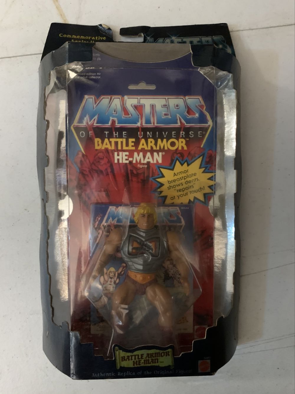 He-Man (Battle Armor) - Mattel (Masters Of The Universe) action figure collectible [Barcode 074299534928] - Main Image 2