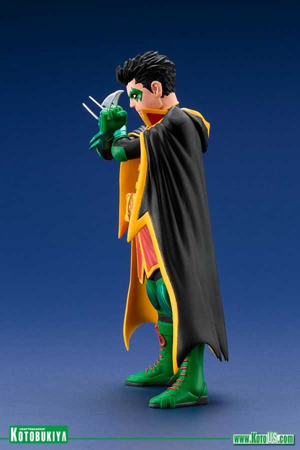 DC ArtFX+: Robin & Ace the Bat-Hound - DC Collectibles (DC Rebirth) action figure collectible [Barcode 190526008076] - Main Image 3