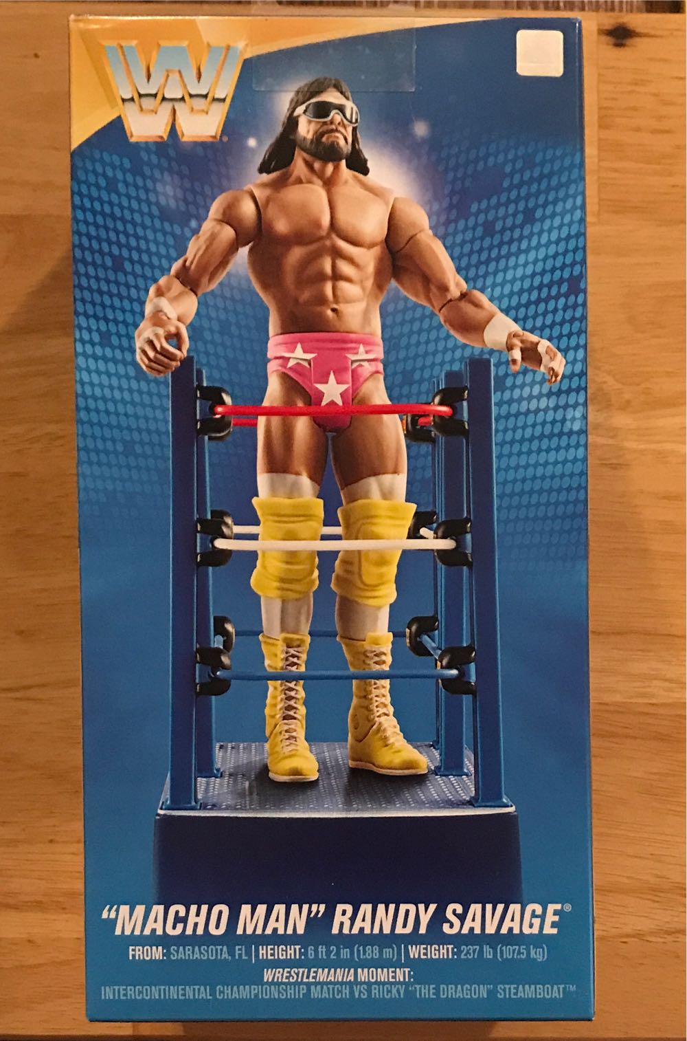 Macho Man Randy Savage - Mattel (WWE Elite Wrestlemania Moment) action figure collectible [Barcode 887961927184] - Main Image 2