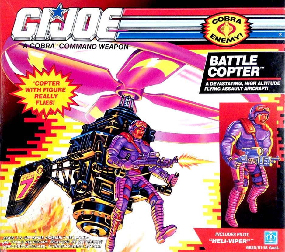 Heli-Viper - Hasbro (GI Joe Vintage) action figure collectible - Main Image 3