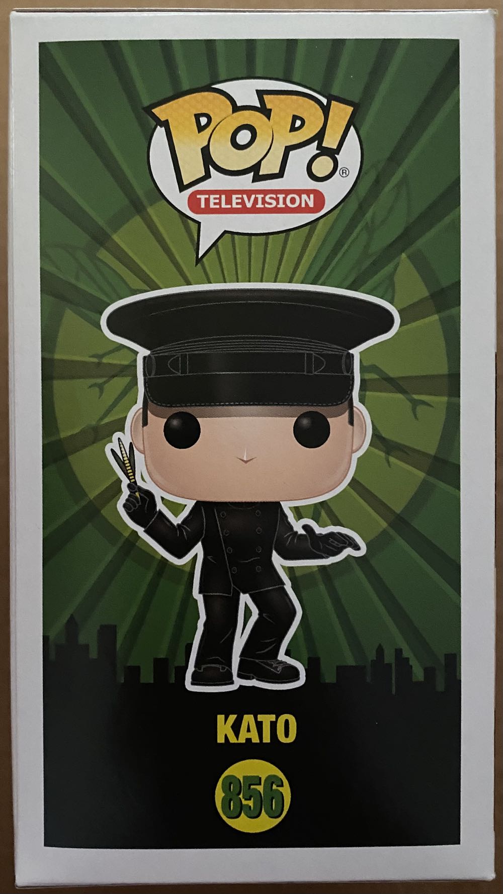 Pop! Television (The Green Hornet): #856 Kato - Funko (The Green Hornet) action figure collectible [Barcode 889698401005] - Main Image 2