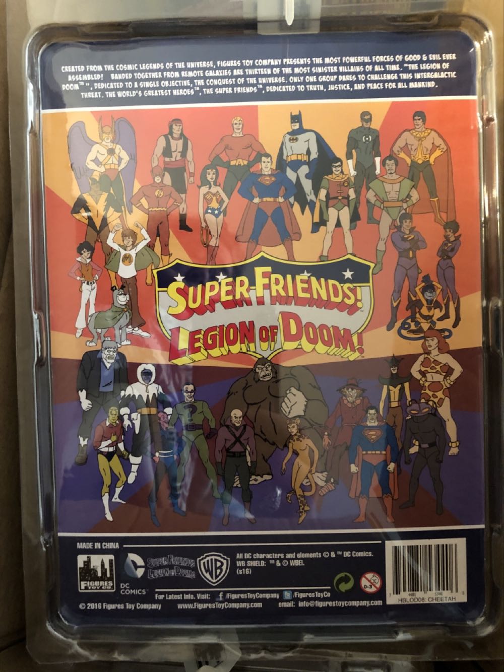 Cheetah - Figures Toy Company (Superfriends/Legion of Doom) action figure collectible [Barcode 744881534406] - Main Image 2