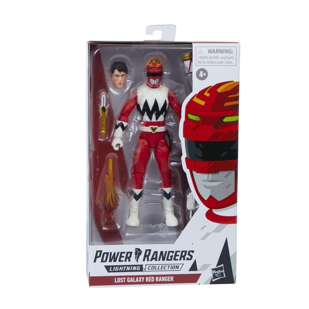Lightning Collection: Lost Galaxy - Red Ranger - Hasbro (Power Rangers Lightning Collection) action figure collectible [Barcode 630509993055] - Main Image 4