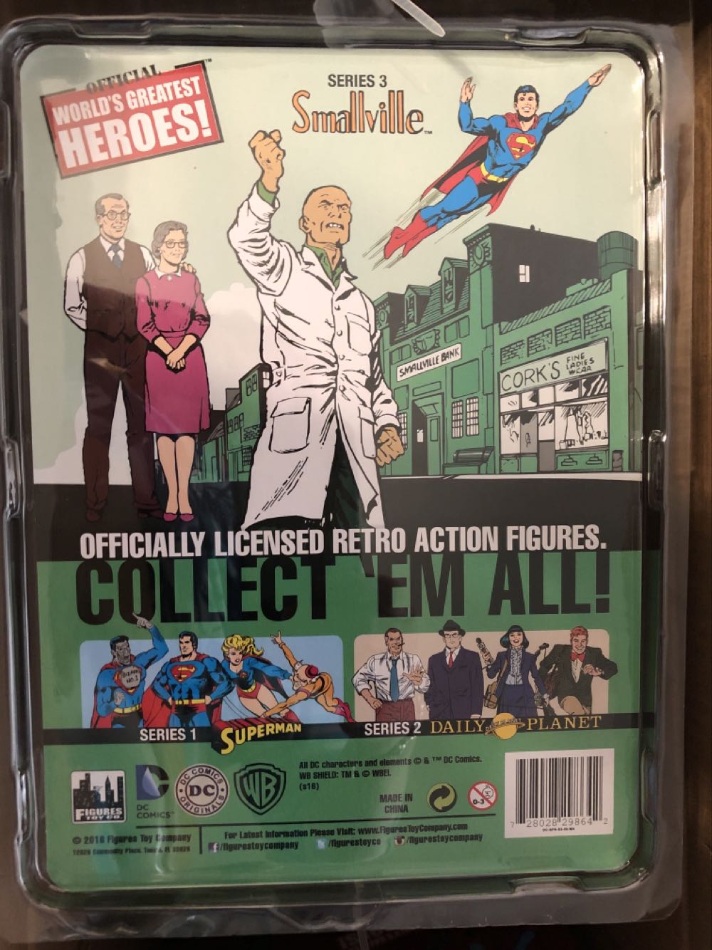 Superman Ma Kent - Figures Toy Company (Official World’s Greatest Heroes!) action figure collectible [Barcode 728028298642] - Main Image 2