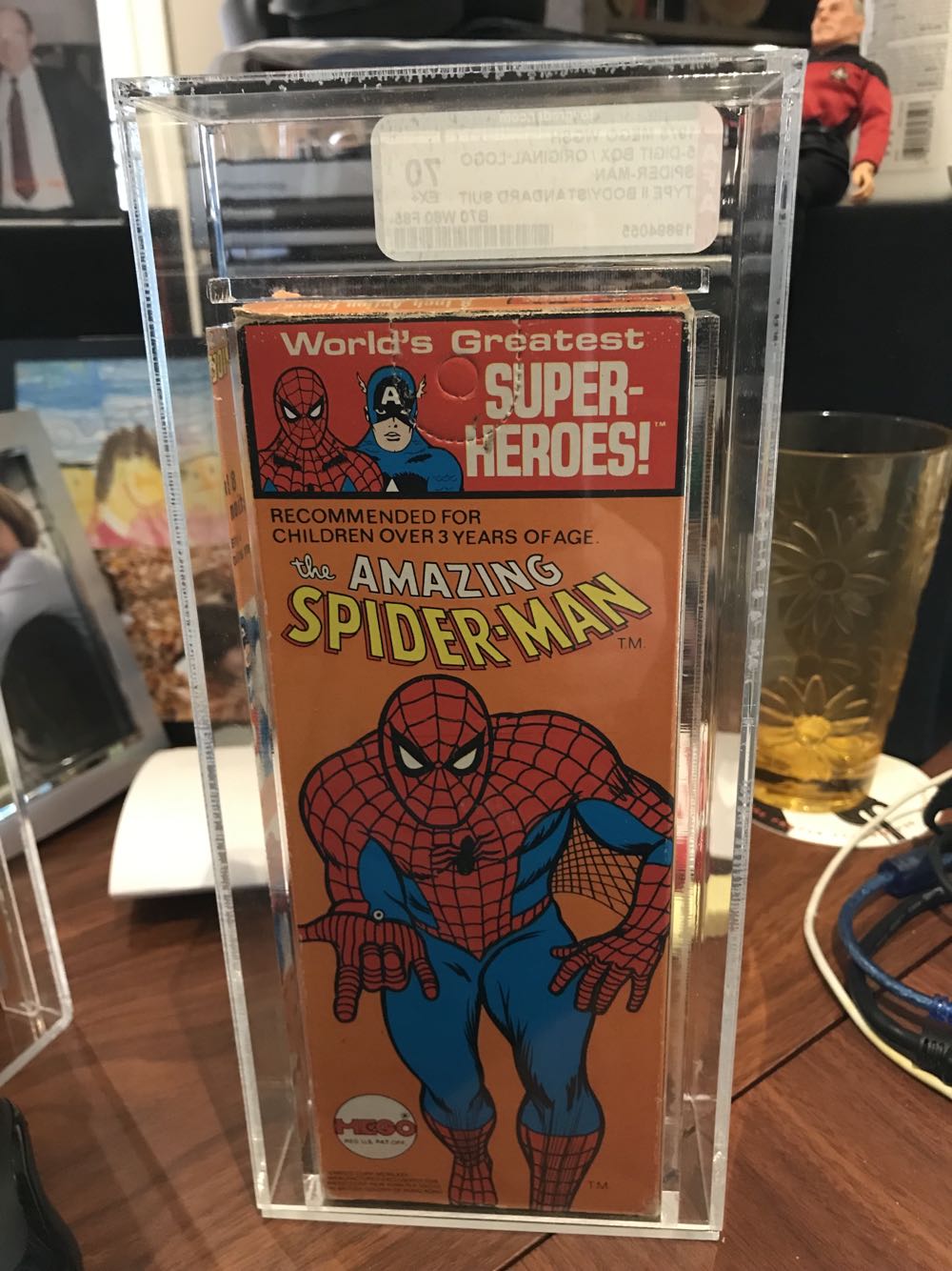 Mego WGSH Spider-Man EC Box - Mego Corp action figure collectible - Main Image 3